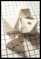 Dice : Dice - DM Collection - Windmill Opaque White - Ebay Oct 2010